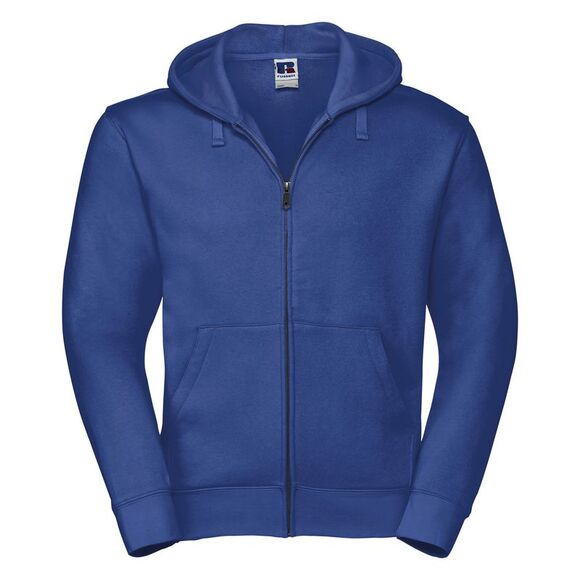 Russell Mens Authentic Full ZipSweatshirt / Hoodie XS-3XL / Bright Royal
